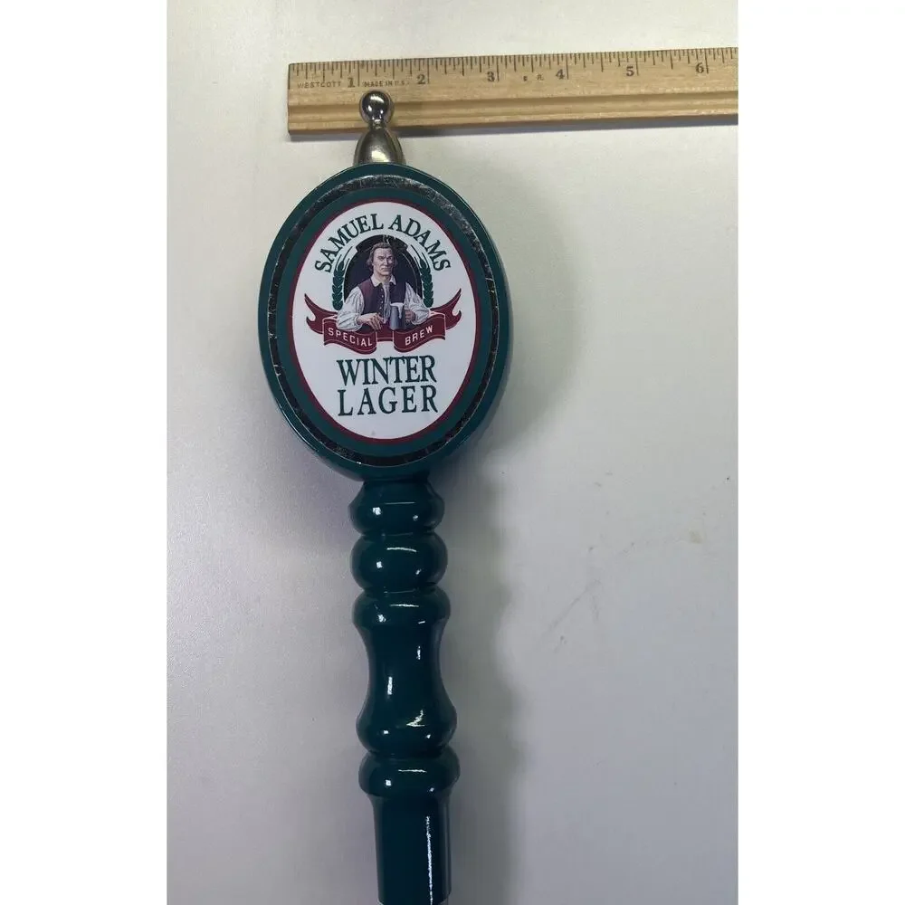 Vintage Samuel Adams Winter Lager Special Brew teal‎ 11.25